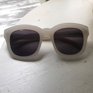 White sunglasses